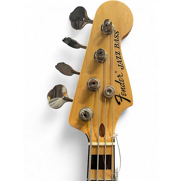 Used Fender Geddy Lee Signature Jazz Bass Black Electric Bass Guitar