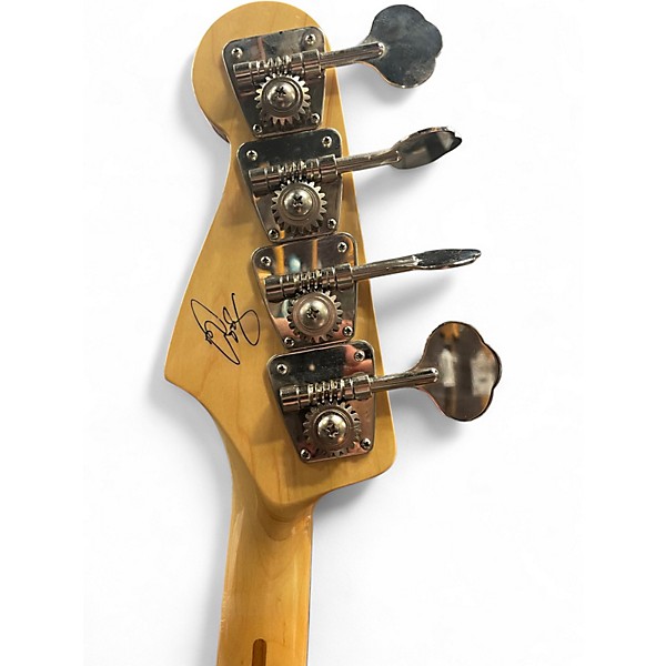 Used Fender Geddy Lee Signature Jazz Bass Black Electric Bass Guitar