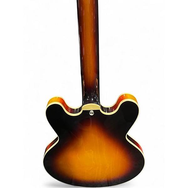 Used The Heritage H535 Sunset Burst Hollow Body Electric Guitar