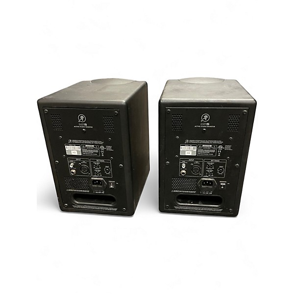 Used Mackie MR5 Pair Powered Monitor