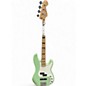 Used Fender FSR Deluxe Special Precision Bass Sea Foam Green Metallic Electric Bass Guitar thumbnail