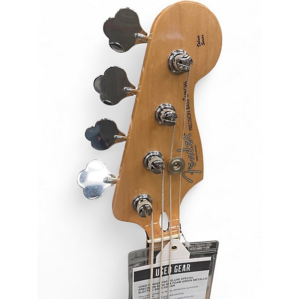 Used Fender FSR Deluxe Special Precision Bass Sea Foam Green Metallic Electric Bass Guitar