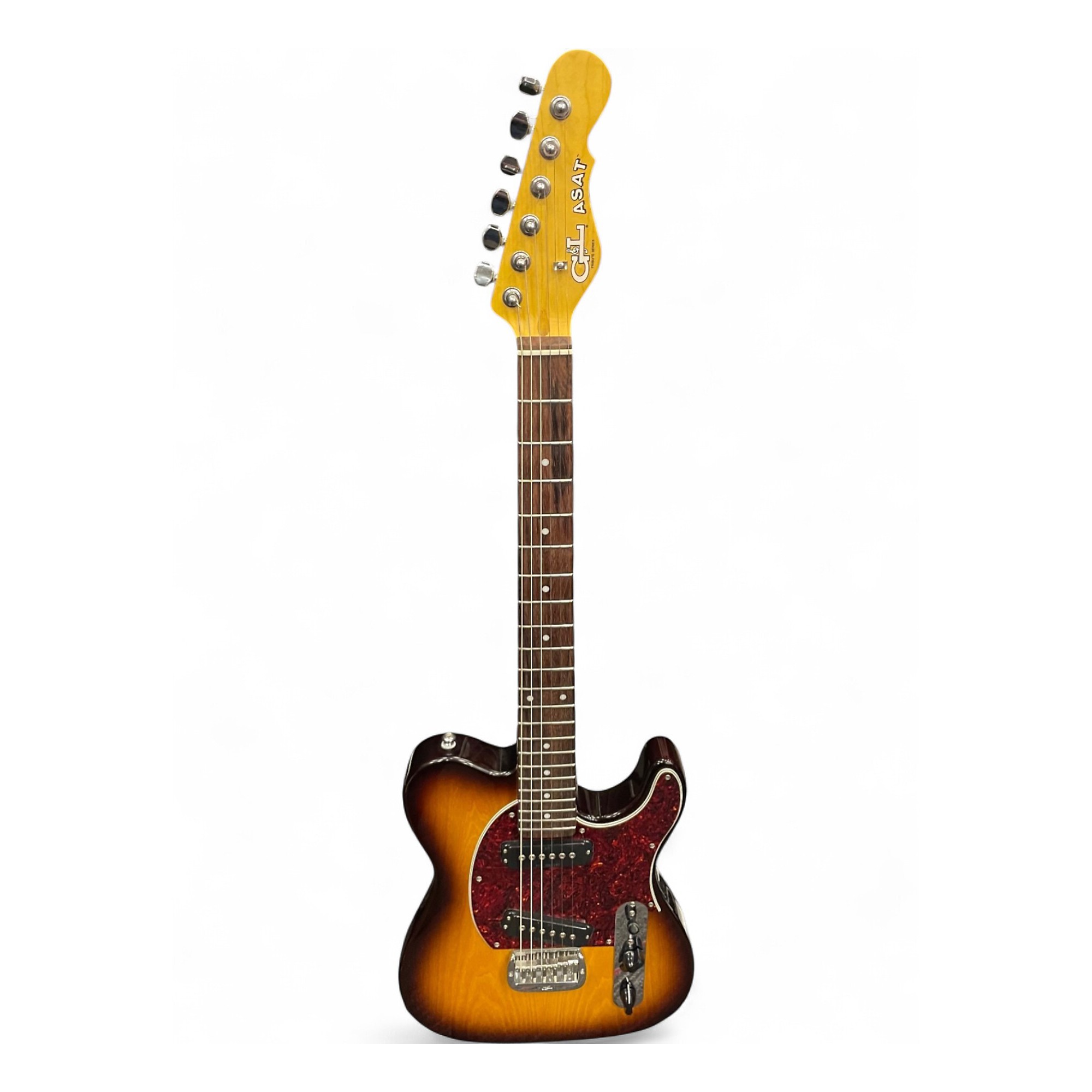 Used G&L ASAT Special 2 Color Sunburst Solid Body Electric Guitar