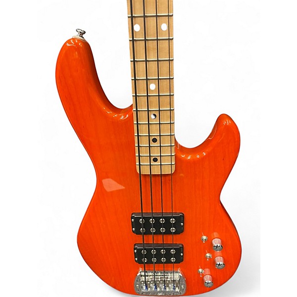 Used G&L Tribute L2000 Orange Electric Bass Guitar