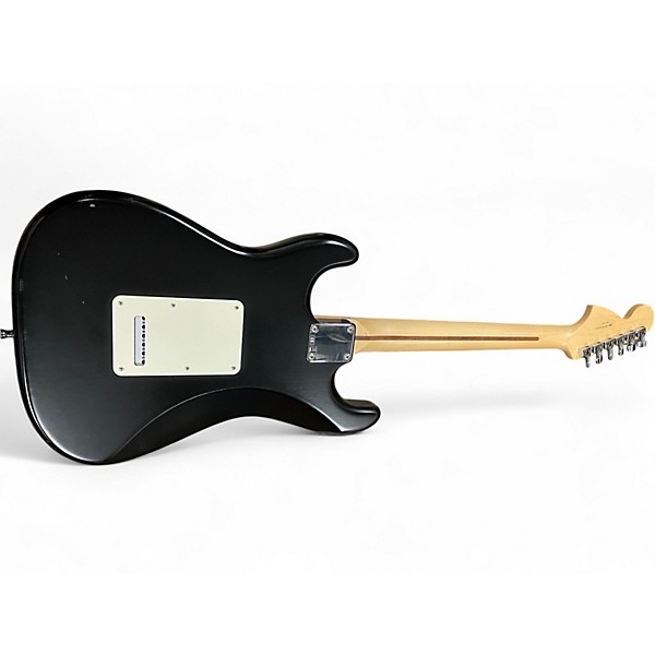 Used 2011 Fender Highway One Stratocaster Black and White Solid Body Electric Guitar