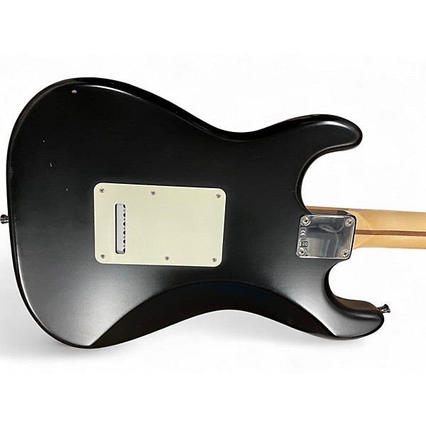 Used 2011 Fender Highway One Stratocaster Black and White Solid Body Electric Guitar