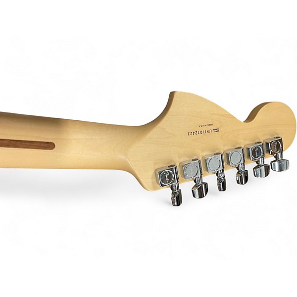 Used 2011 Fender Highway One Stratocaster Black and White Solid Body Electric Guitar