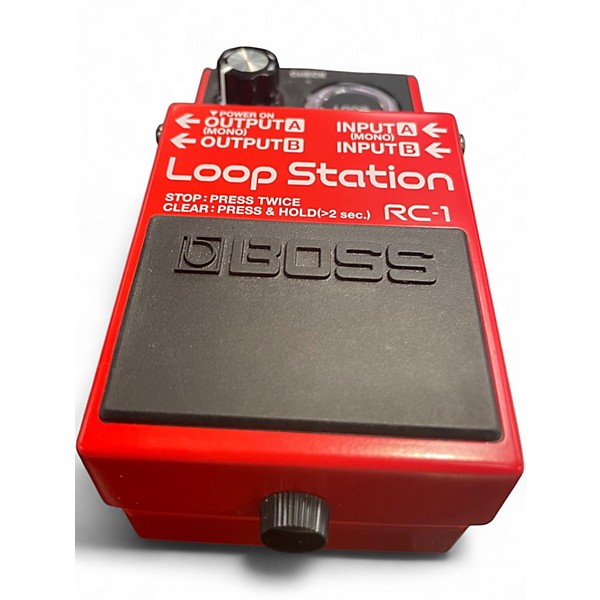 Used BOSS RC1 Loop Station Pedal