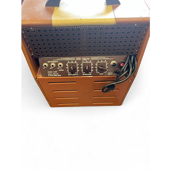 Used 1930s Oahu ToneMaster Lap Steel w/ amp Pair Faded Tobacco Lap Steel