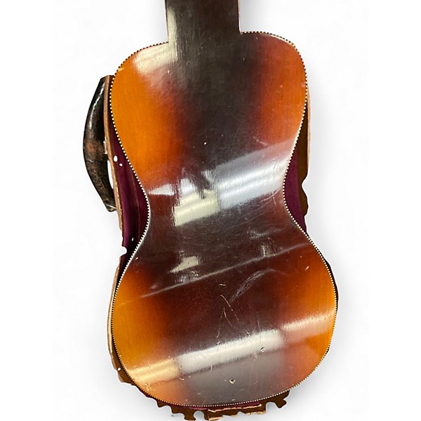 Used 1930s Oahu ToneMaster Lap Steel w/ amp Pair Faded Tobacco Lap Steel