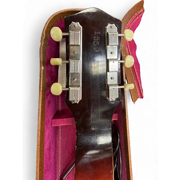 Used 1930s Oahu ToneMaster Lap Steel w/ amp Pair Faded Tobacco Lap Steel