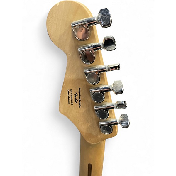 Used Squier Standard Stratocaster Surf Green Solid Body Electric Guitar