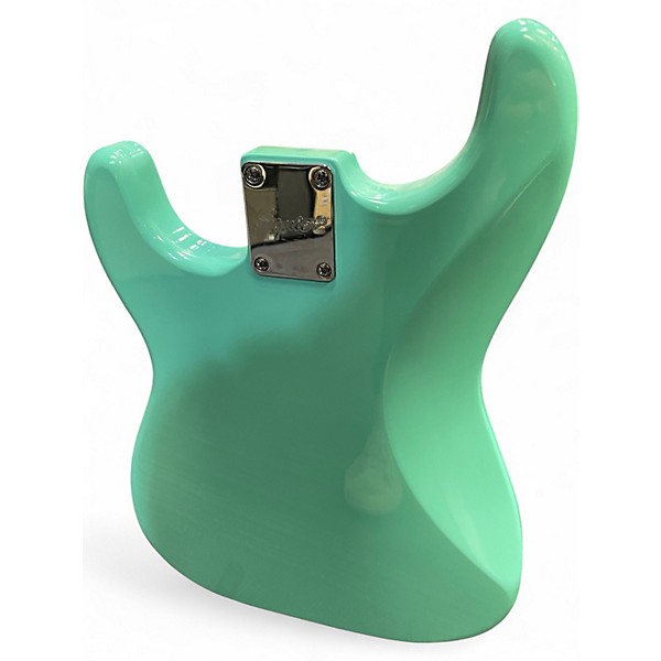 Used Squier Standard Stratocaster Surf Green Solid Body Electric Guitar