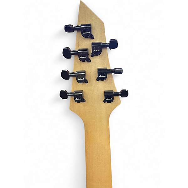 Used Jackson JS22-7 Dinky 7 String Black Solid Body Electric Guitar