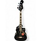 Used Fender Kingman 4-String Black Acoustic Bass Guitar thumbnail