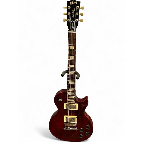 Used Gibson Les Paul Studio Red Solid Body Electric Guitar