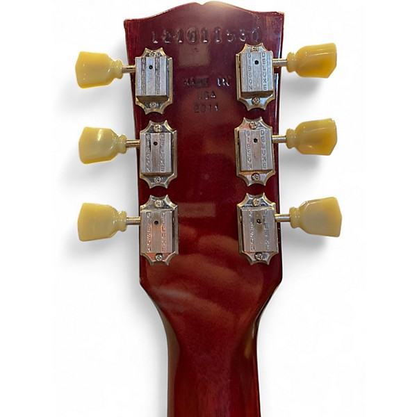 Used Gibson Les Paul Studio Red Solid Body Electric Guitar