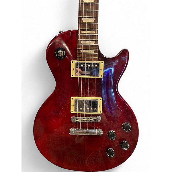 Used Gibson Les Paul Studio Red Solid Body Electric Guitar