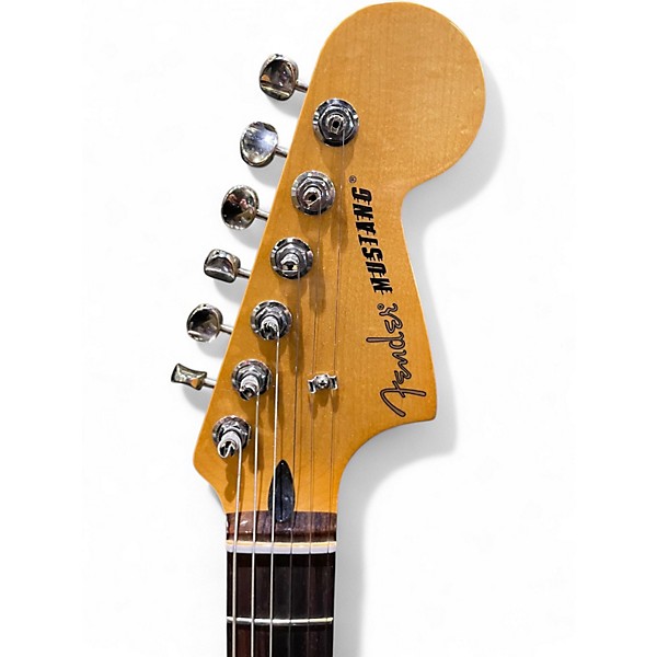 Used Fender Mustang Daphne Blue Solid Body Electric Guitar