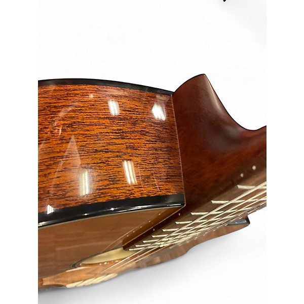 Used Breedlove Discovery Dreanought Cutaway NYLON Natural Classical Acoustic Electric Guitar