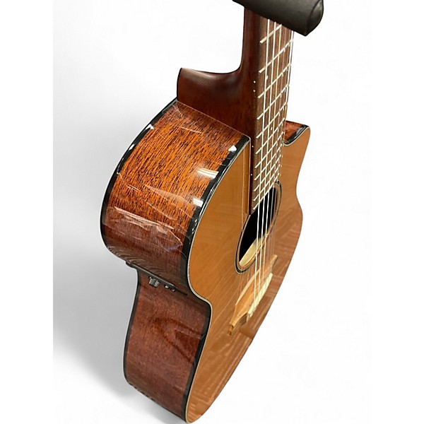 Used Breedlove Discovery Dreanought Cutaway NYLON Natural Classical Acoustic Electric Guitar