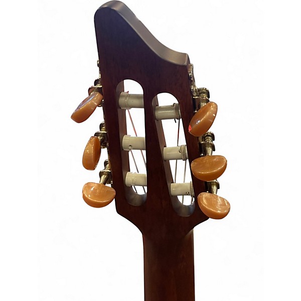 Used Breedlove Discovery Dreanought Cutaway NYLON Natural Classical Acoustic Electric Guitar