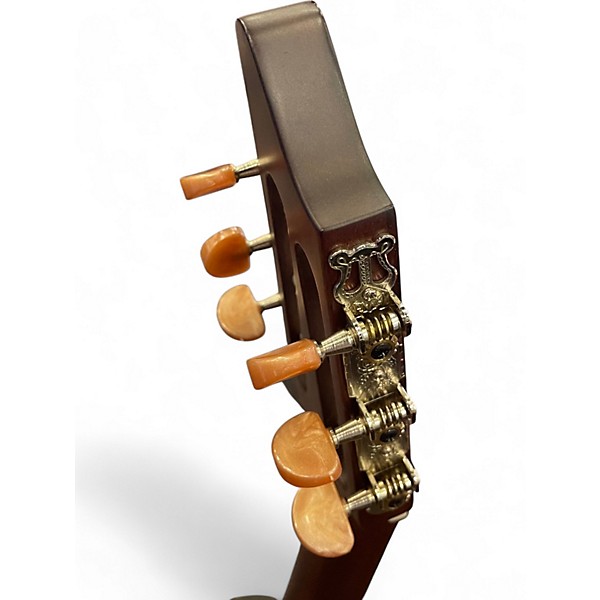 Used Breedlove Discovery Dreanought Cutaway NYLON Natural Classical Acoustic Electric Guitar