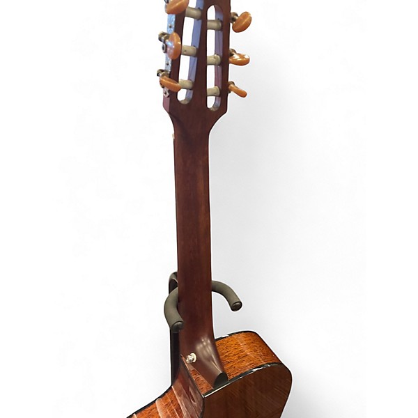 Used Breedlove Discovery Dreanought Cutaway NYLON Natural Classical Acoustic Electric Guitar