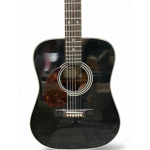 Used SIGMA DM4B Black Acoustic Guitar