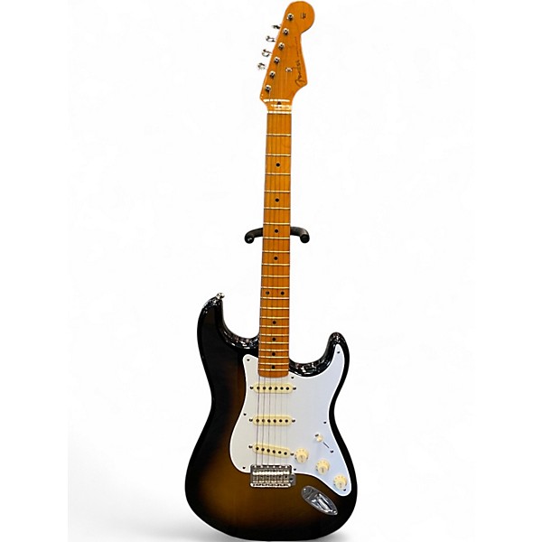 Used Fender Classic Series 1950S Stratocaster 2 Tone Sunburst Solid Body Electric Guitar