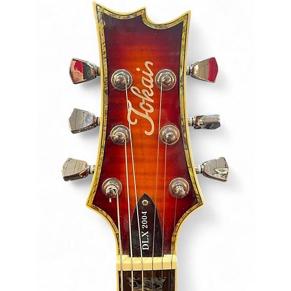 Used Tokai DLX 2004 2 Tone Sunburst Solid Body Electric Guitar