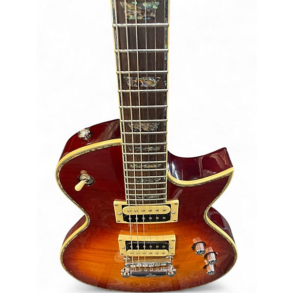 Used Tokai DLX 2004 2 Tone Sunburst Solid Body Electric Guitar