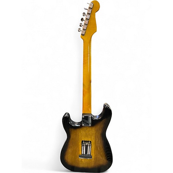 Used Chc CUSTOM 2 Tone Sunburst Solid Body Electric Guitar