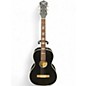 Used Recording King RPS-7-E-MBK Black Acoustic Guitar