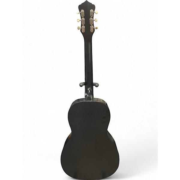 Used Recording King RPS-7-E-MBK Black Acoustic Guitar