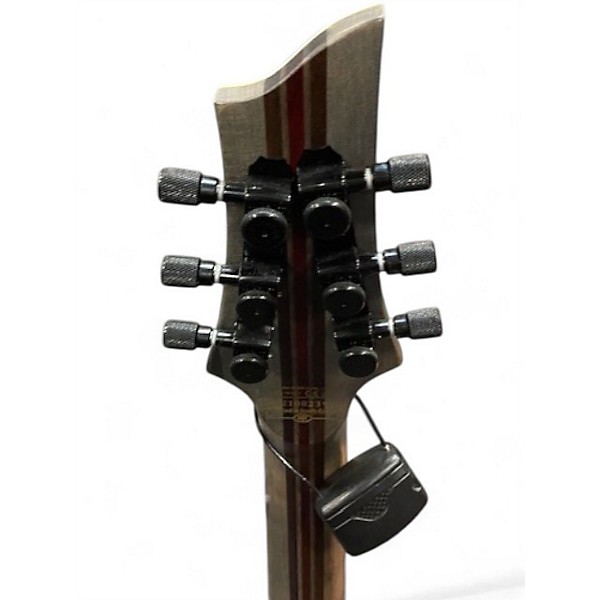 Used Schecter Guitar Research V-1 SLS Evil Twin Matte Black Solid Body Electric Guitar