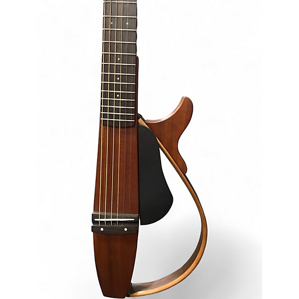 Used Yamaha Silent Guitar Natural Mahogany Acoustic Electric Guitar