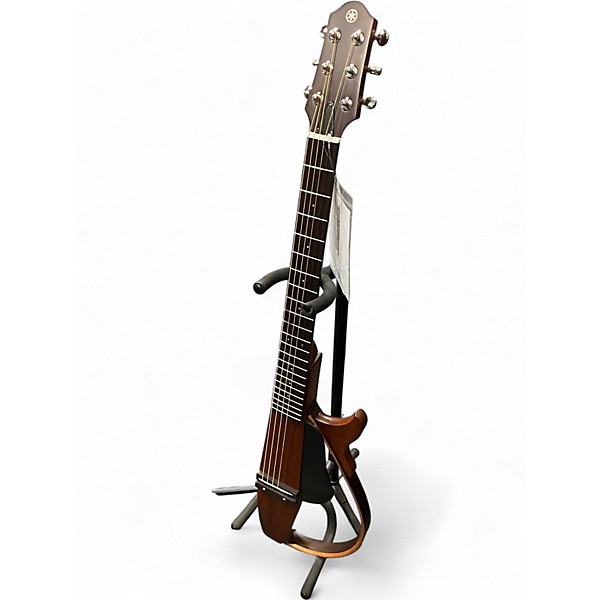 Used Yamaha Silent Guitar Natural Mahogany Acoustic Electric Guitar