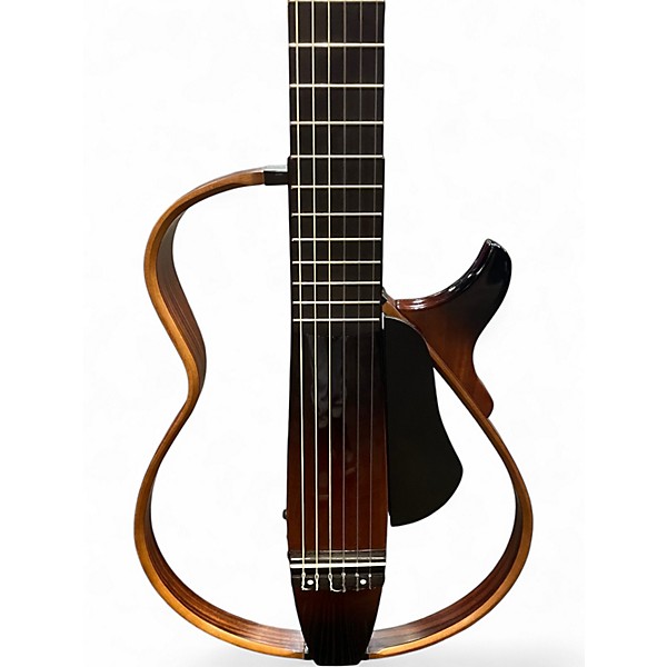 Used Yamaha Silent Guitar Mahogany Gloss Classical Acoustic Electric Guitar