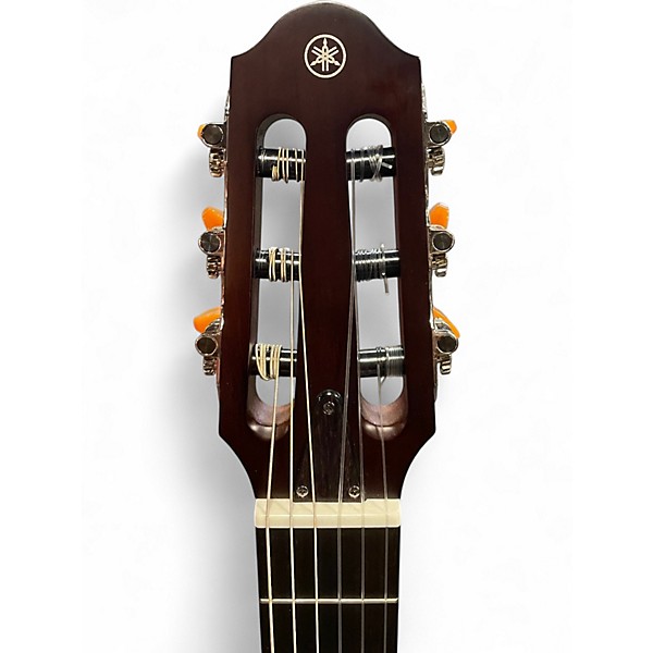 Used Yamaha Silent Guitar Mahogany Gloss Classical Acoustic Electric Guitar