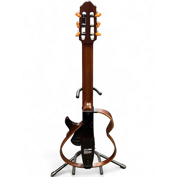 Used Yamaha Silent Guitar Mahogany Gloss Classical Acoustic Electric Guitar