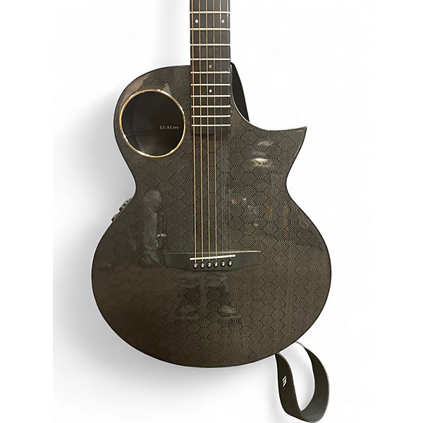 Used Enya EA-X4 Pro Black Acoustic Electric Guitar