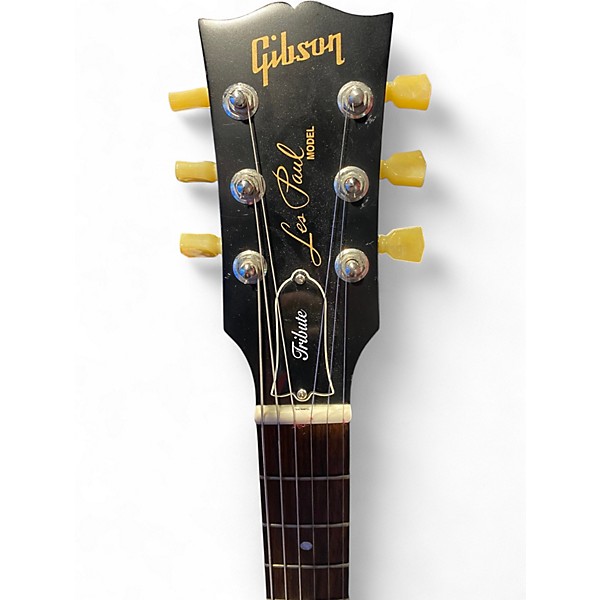 Used Gibson Les Paul Tribute Sunburst Solid Body Electric Guitar