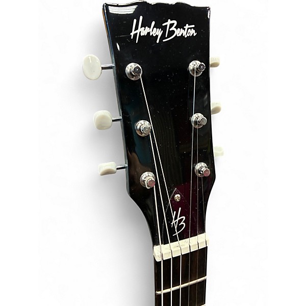 Used Harley Benton SC JUNIOR Pelham Blue Solid Body Electric Guitar