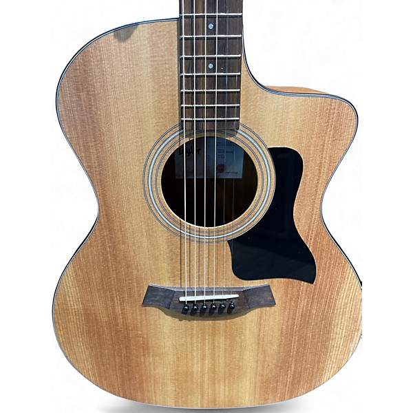 Used Taylor 114CE Natural Acoustic Electric Guitar