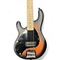 Used Sterling by Music Man sting ray 5 left handed 2 Color Sunburst Electric Bass Guitar
