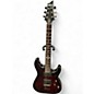 Used Schecter Guitar Research Hellraiser Deluxe Maroon Solid Body Electric Guitar thumbnail