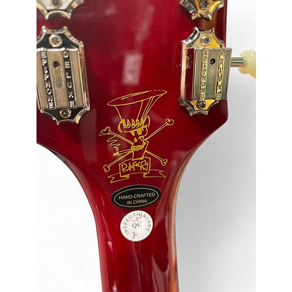 Used Epiphone Slash Signature Les Paul Classic Orange Solid Body Electric Guitar