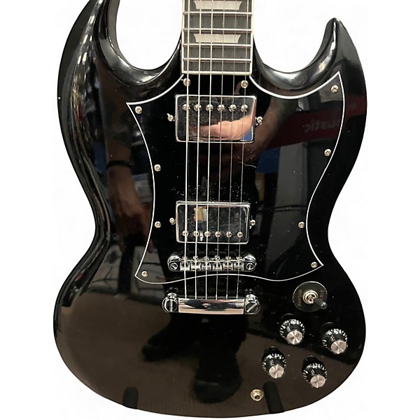 Used Gibson SG Standard Black Solid Body Electric Guitar