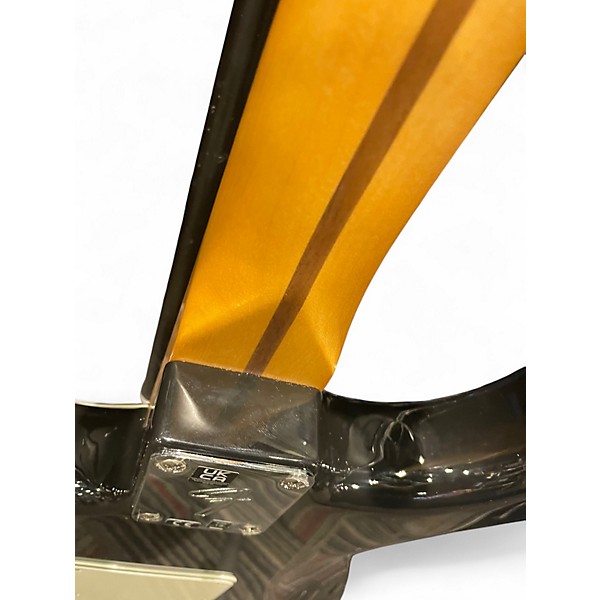 Used Fender Player Stratocaster Black Solid Body Electric Guitar